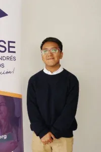 Donny Gerardo Aguilar Martín, becado de FUNJOSE en la carrera de Licenciatura en Psicología General